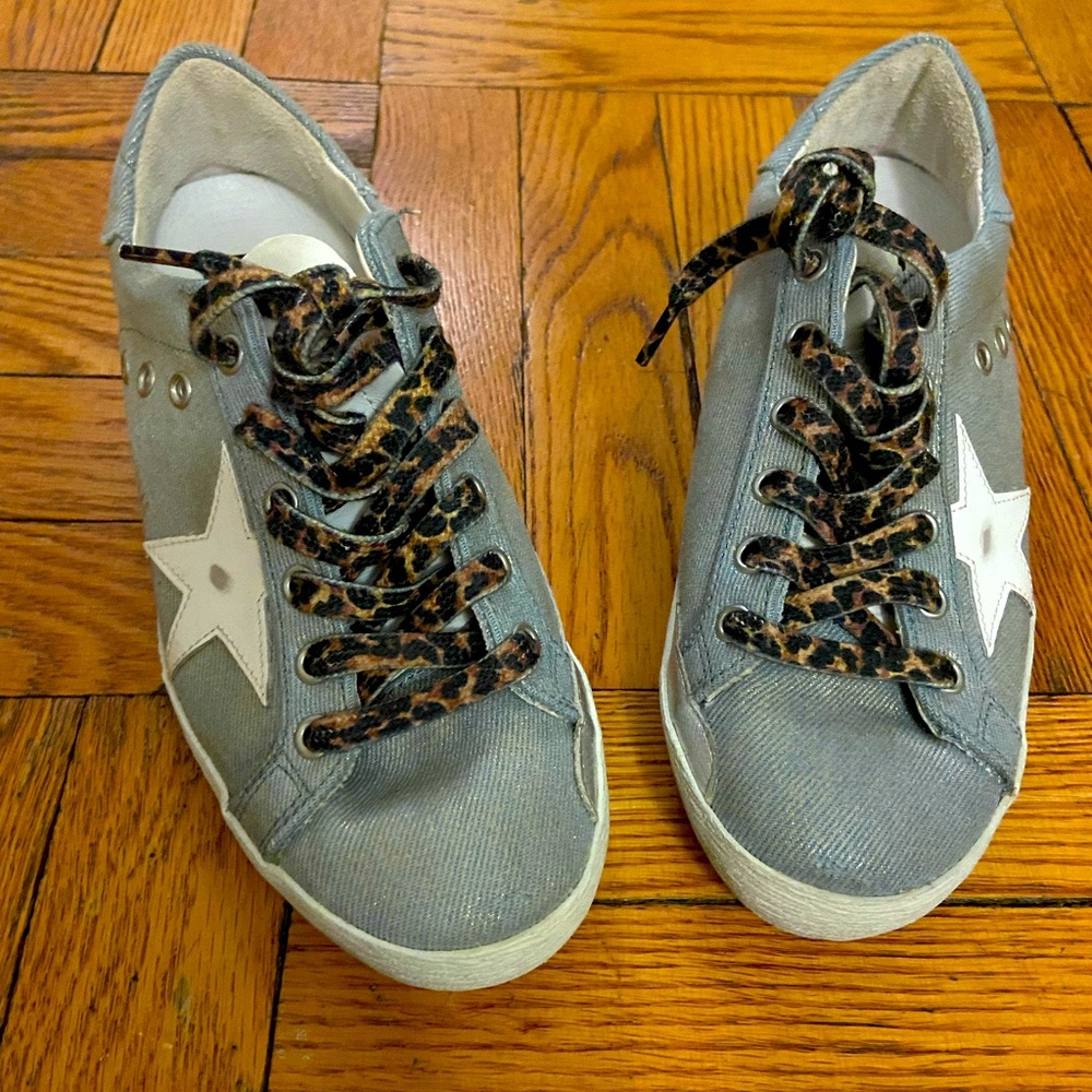 Golden Goose sneakers size 37 - new without box- iridescent denim
